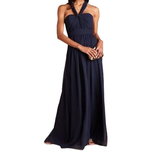 Birdy Grey Grace Convertible Dress Bridesmaid Sweetheart Wedding Blue Small NWT - Picture 1 of 8